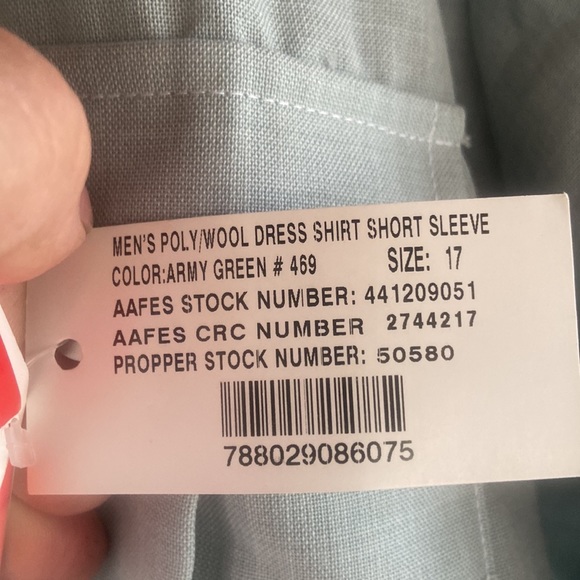 Propper US Army class A short sleeved shirt - Picture 2 of 7